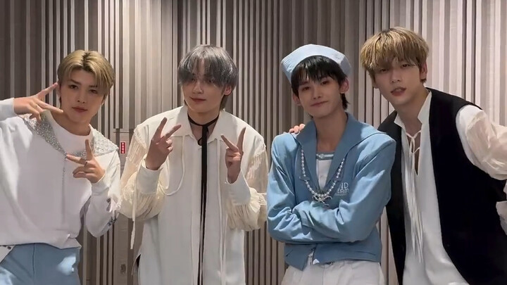 【&TEAM·TIKTOK】240719 '声変' challenge with TXT 崔秀彬 休宁凯（JO/MAKI）