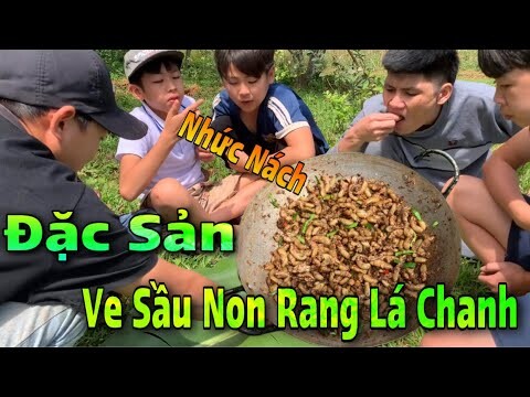 Ve Non Rang Lá Chanh Đặc Sản Miền Núi | Non-Roasted Veal with Lemon Leaves Mountain Specialties