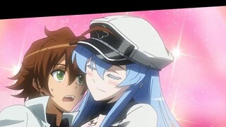 Esdeath's stepmother hugged Tatsumi