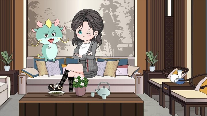 You never know what unique martial arts she will use to greet you.