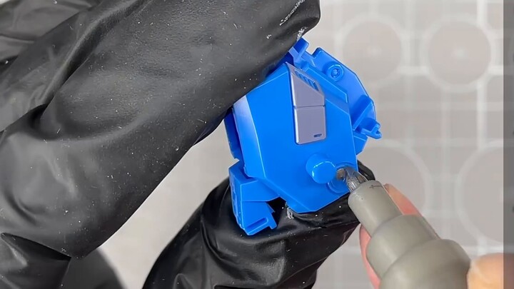 Pen coloring-Wanmohui HG Jilai third issue. Finally finished