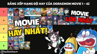 Bảng Xếp Hạng Độ Hay Của 42 Movie Doraemon | Doraemon Movie 1 - 42 | Hải Hỏi Chấm