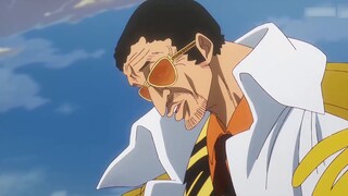 It turns out that Kizaru, who has always been lazy, is the real character. The darker and darker col