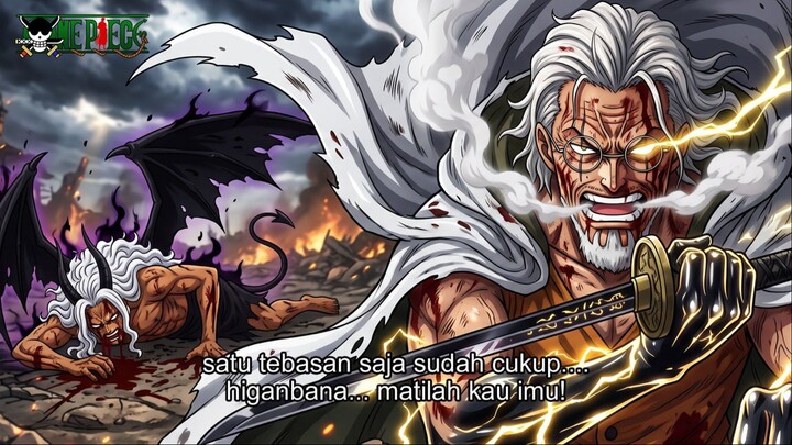 ONE PIECE TERBARU - SATU TEBASAN SAJA! IMU YANG TIDAK BISA MATI DITUSUK RAYLEIGH SAMPAI TEMBUS!