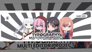 【AMV】MEP Typo sepuh 😈| Deep End - Typography MEP  | KZT TYPOGRAPHY MEP