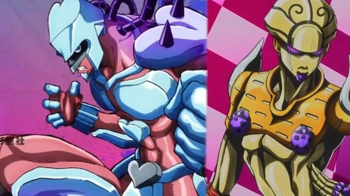 The same is the difference between the medic, the gold experience and the crazy diamond