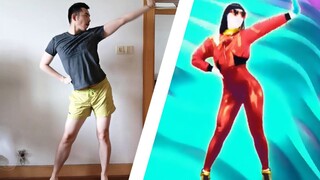 某舞蹈游戏up主为吸引眼球不惜当众卖弄风骚！舞力全开2019