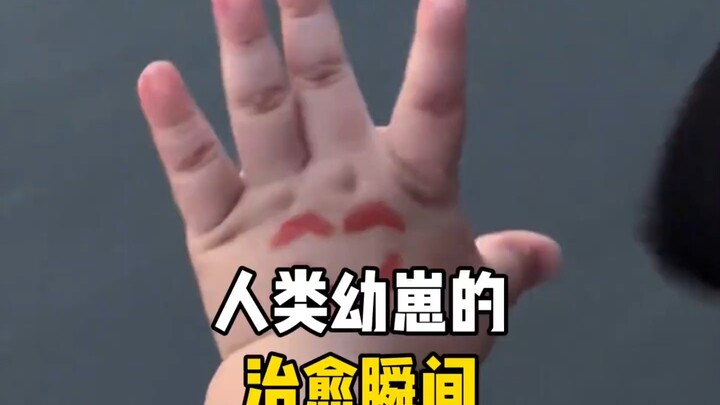 果然人类幼崽是这个世界上最可爱的生物！