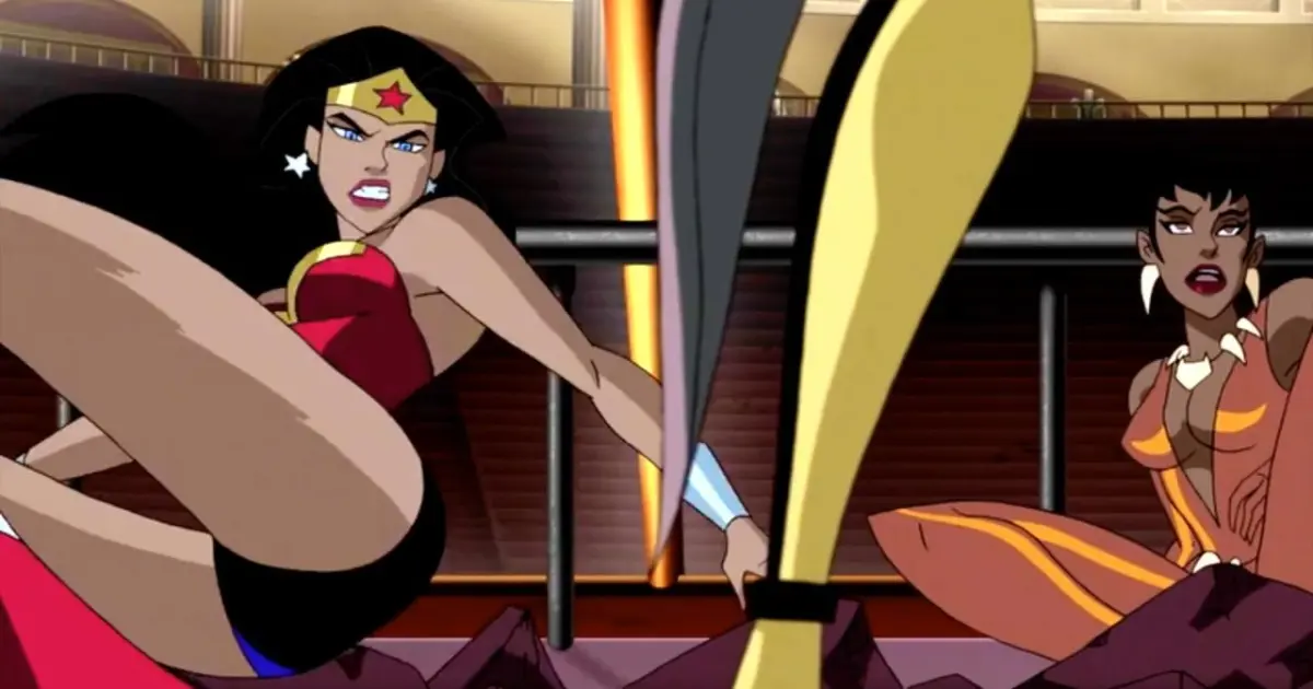 Justice League Girls vs Wonder Woman | Justice League Unlimited - Bilibili