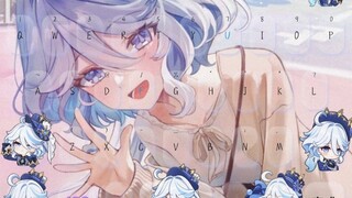 教大家如何做一个可爱的芙宁娜输入法