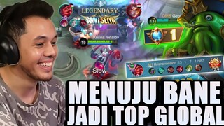 Spam Hero Bane Terus Sampe Jadi Top Global!! Build Kayak Gini Auto MVP!! - Mobile Legends