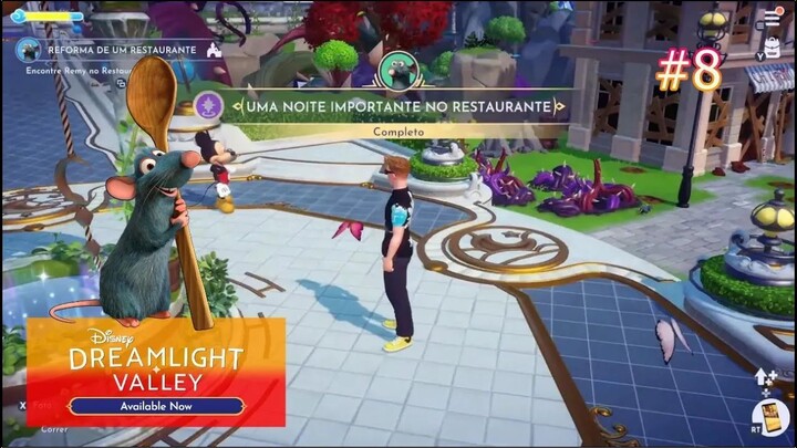 #Uma Noite Importante no Restaurante V8