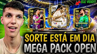 ELE VEIO! QUAL 98+ TOTS TIREI?🤩🔥 OBRIGADO EA SPORTS🎁 MEGA PACK OPEN | FC MOBILE 24