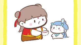 【哪吒同人★藕饼】饼饼要出去玩(原声from陈小鸭)