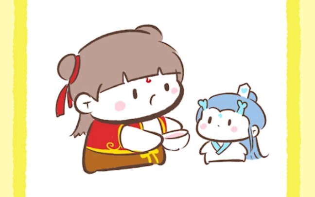 【哪吒同人★藕饼】饼饼要出去玩(原声from陈小鸭)
