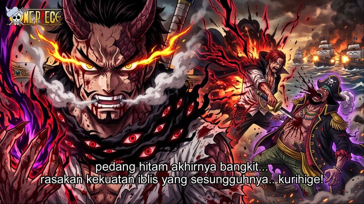 ONE PIECE TERBARU - KUROHIGE SEKARAT TOTAL! MIHAWK TUNJUKKAN KEKUATAN IBLIS PEDANG YORU! INI GILA!