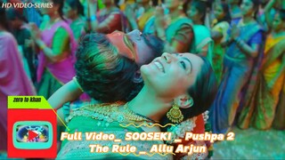 HD Full Video: Angaaron (The Couple Song) Allu Arjun, Rashmika - Pushpa 2 The Rule -- movie song