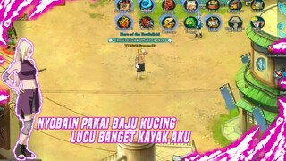 Nyoba pakai baju kayak kucing Lucu banget kek aku - Naruto Online