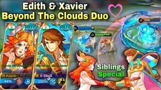 EDITH & XAVIER CUTE BRO SIS DUO💖BEYOND THE CLOUDS GAMEPLAY💠