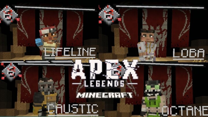 AKU MAIN APEX LEGENDS TADI DI MINECRAFT