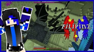 Dragon Ulit? Ba't nalubog? | Minecraft FilipinzSMP Episode 06