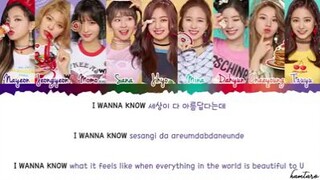 twice what is love (lyrics) enjoy watching 👌💜