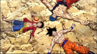 Goku: Luffy, ayo naik kapalku