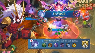 SAVAGE❗MOSKOV BUILD TRINITY EMANG GAK ADA OBAT!