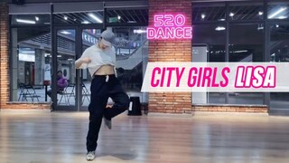 【LISA】City Girls-Lisa｜Latihan di ruang latihan, satu pengambilan
