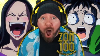 Zom 100 Episode 4 REACTION | PARTY TIME!