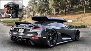 Koenigsegg Agera | Forza Horizon 5 | Steering Wheel Gameplay