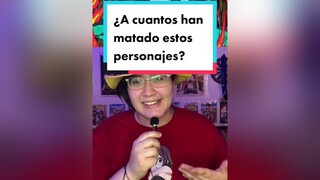 ¿A cuantos mato su personaje favorito? El Mío es Naruto entonces pos 0 xdxd naruto luffy goku lightyagami erenjaeger leviackerman fypシ anime