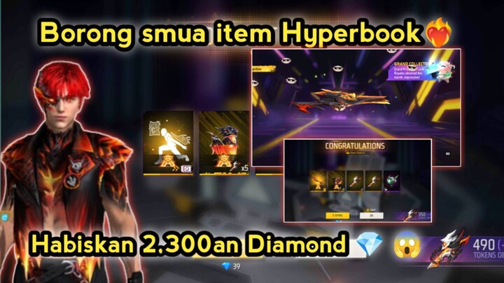 Spin Hyperbook Flame Arena Free fire