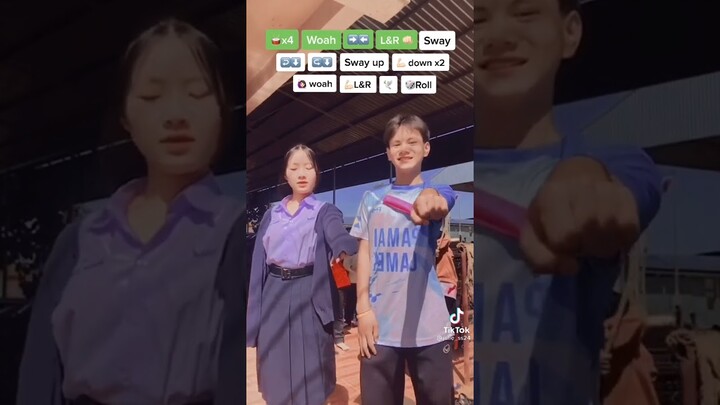 รวมท่าเต้นในtiktok✨#สอนเต้น#Tiktok