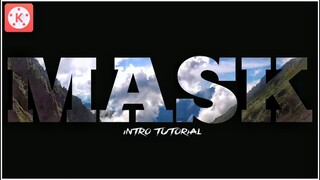 How to Make Mask Text Intro in KineMaster Tutorial