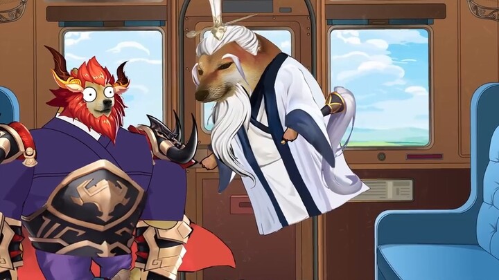 Khi Qing Niu Jing lấy đi danh sách các vị thần, thái độ của Lao Quân