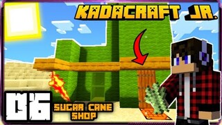 Kadacraft Jr.(Ep6) | Sugar Cane Shop | (Filipino Minecraft SMP)