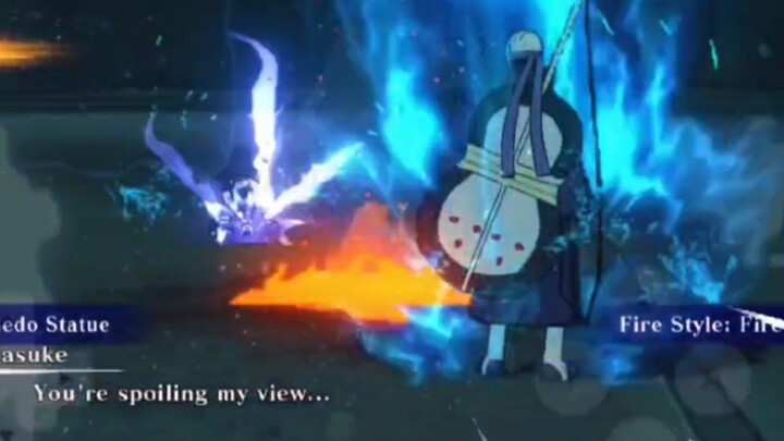 Sasuke kecil ngamuk, Chidori di layangkan ke Obito Mask😥