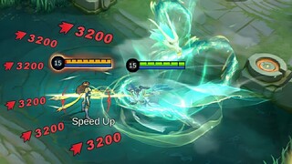 zilong 500% attack speed build be like: