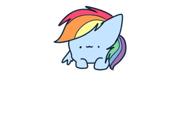 [MLP/Short Handbook] Rainbow Dash Finger Game
