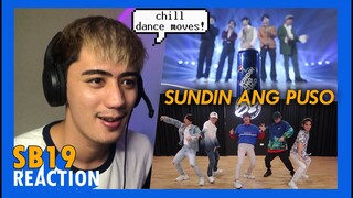 PINOY REACTS to SB19 - SUNDIN ANG PUSO DANCE PRACTICE & LIVE REACTION | #PepsiLovesSB19