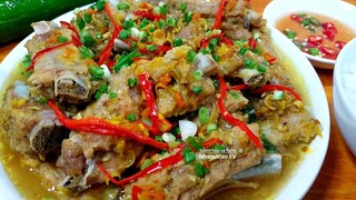 Thật Đơn Giản Và Nhanh Gọn Lẹ SƯỜN HẤP SẢ NGHỆ Lạ Miệng Đổi Món Tuyệt Ngon |Nhamtran FV