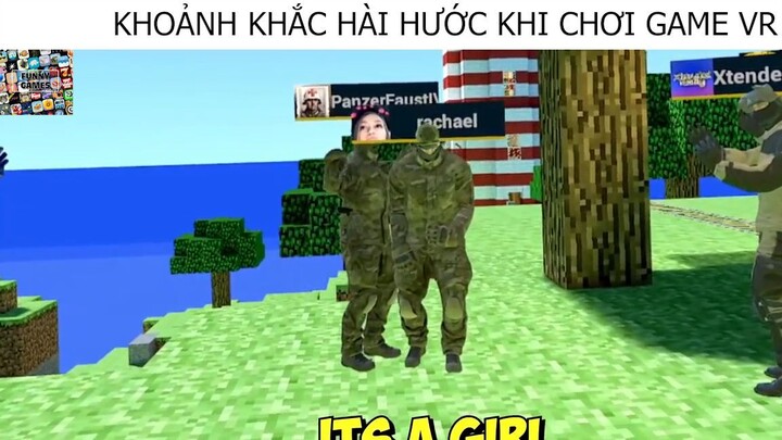 Khoảnh Khắc Hài Hước Khi Chơi Game VR #FunnyGames
