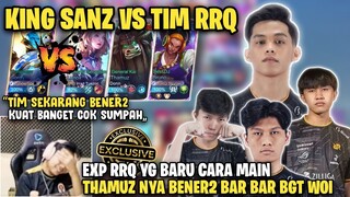 SANZ VS TIM RRQ ! SANZ AKUI CARA MAIN TIM RRQ YANG SEKARANG BENER2 BEDA BANGET ! SKYLAR, DON, IRRAD