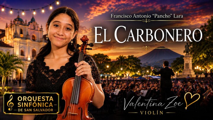 El Carbonero: Pancho Lara | Orquesta Sinfónica de San Salvador | Valentina Zoe
