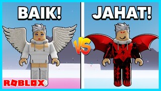 Parkour Obby Tapi Malaikat VS Iblis! SIAPA YANG MENANG? - Roblox Indonesia