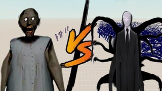 Granny Vs Slenderman - SCP 582 - Totally Accurate Battle Simulator - Tabs - SCP