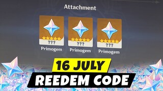 New !! Genshin Impact 2.8  Redeem Code  | Genshin Redeem Code 17 July 2022