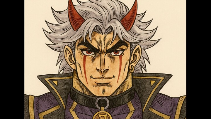 Karakter Genshin Impact menjadi gaya JOJO
