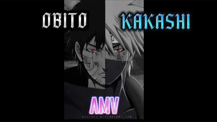 OBITO AND KAKASHI [ AMV ] (BLACK AND BLUE)
